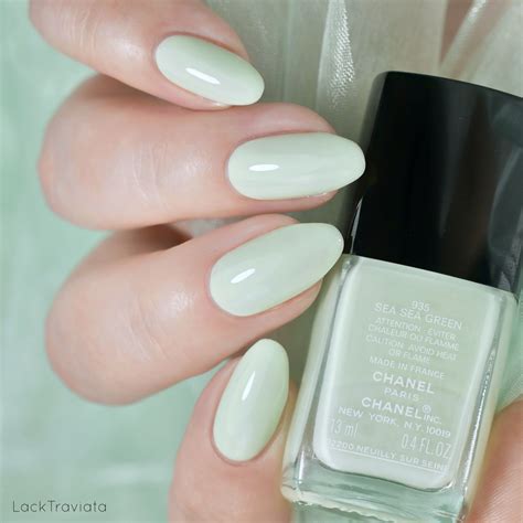 chanel 935 sea sea green|Chanel’s Summer Nails Collection Ft. Pastel Shades Inspired By .